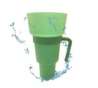 Popcorn Tumbler - Popcorn Bucket Juice Drink Tumbler Cup - Snack Containers For Popcorn And Beverage, For Travel, Park, Home, Cinema Or -Movie Center