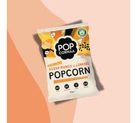 PopCornaa Asian Mango x Limbibi Popcorn 80g | Tropical Sweet Vegan Snack | Mango & Lime Flavour | Dairy-Free & Nut-Free