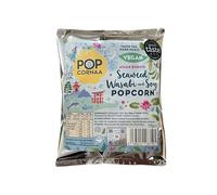 PopCornaa Multi Award Winning Vegan Gourmet Seaweed, Wasabi and Soy Popcorn, 6x 15g