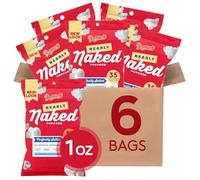 Popcornopolis White Cheddar Nearly Naked 6 ct, 1.25 oz (Packaging May Vary)
