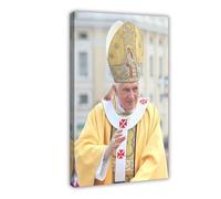 Pope Benedict XVI Canvas Art Poster And Wall Art Picture Print Modern Family Bedroom Decor Frame 12x18inch(30x45cm)