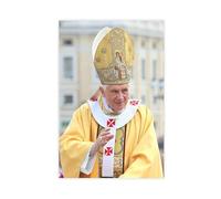 Pope Benedict XVI Canvas Art Poster And Wall Art Picture Print Modern Family Bedroom Decor Unframe 20x30inch(50x75cm)