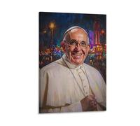 Pope Francis Poster Art Wallpaper (10)-Wall Art Painting On Canvas Wall Art Poster Scroll Picture Print Walls Decor Home Posters 24x36inch(60x90cm)