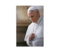 Pope Francis Poster Art Wallpaper (13)-Wall Art Canvas Painting Poster Wall Art Decorative Picture Prints Modern Decor 16x24inch(40x60cm)