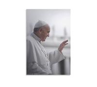 Pope Francis Poster Art Wallpaper (2) Canvas Art Poster And Wall Art Picture Print Modern Family Decor Posters 12x18inch(30x45cm)