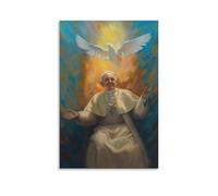 Pope Francis Poster Art Wallpaper (9) Canvas Art Poster And Wall Art Picture Print Modern Family Decor Posters 16x24inch(40x60cm)