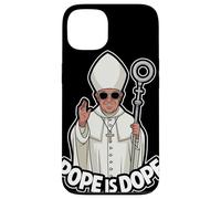 Pope Is Dope Cartoon Religious Humor For Christianity Case for iPhone 13