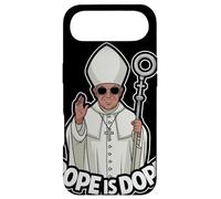 Pope Is Dope Cartoon Religious Humor For Christianity Case for iPhone Air