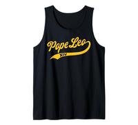 Pope Leo 14 Classic Baseball Design Tank Top