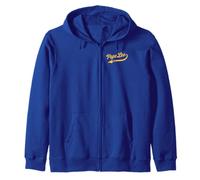 POPE LEO 14 Classic Baseball Design Zip Hoodie