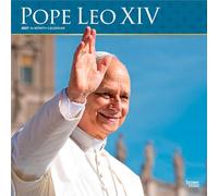 Pope Leo XIV 2027 12 X 24 Inch (Hanging) Monthly Square Wall Calendar Plastic-Free: Original BrownTrout-Kalender [Mehrsprachig] [Kalender]