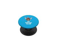 Pope Leo XIV “AI Belongs To All" - MAGNIFICA HUMANITAS PopSockets Adhesive PopGrip