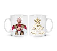 Pope Leo XIV Commemorative 2025 10oz Mug Cup Catholic Church Religious
