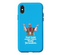 Pope Leo XIV “Don't Build Another Babel. Build Jerusalem" Case for iPhone X/XS
