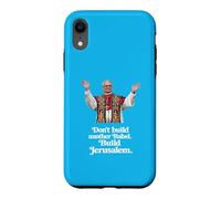 Pope Leo XIV “Don't Build Another Babel. Build Jerusalem" Case for iPhone XR
