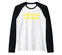 Pope Leo Xiv Funny Spanish Potato Is Peruvian The Pope Also Raglan Baseball Tee