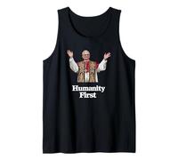 Pope Leo XIV Humanity First - MAGNIFICA HUMANITAS Tank Top