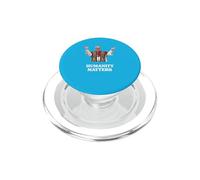 Pope Leo XIV “Humanity Matters" - MAGNIFICA HUMANITAS PopSockets PopGrip for MagSafe