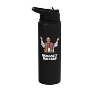 Pope Leo XIV “Humanity Matters - MAGNIFICA HUMANITAS Stainless Steel Insulated Water Bottle
