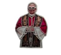 Pope Leo XIV Lapel Pin - Zinc Alloy with UV Print