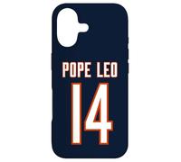 Pope Leo XIV of Chicago Number 14 Sports Jersey Case for iPhone 17