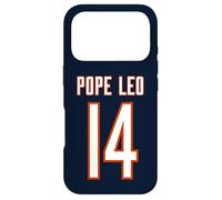Pope Leo XIV of Chicago Number 14 Sports Jersey Case for iPhone 17 Pro