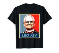 Pope Leo XIV Portrait Pop Art Retro Value Graphic T-Shirt