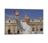 Pope Leo XIV Posters Pope Francis Poster (21) Decorative Painting Canvas Wall Art Living Room Bedroom 08x12inch(20x30cm)