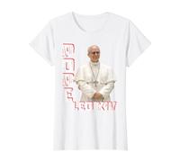 Pope Leo XIV Value Graphic T-Shirt, Women, White, L