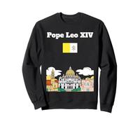 Pope Leo XIV Vatican City souvenir St Peters Square Vatican Sweatshirt