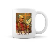 Pope Leo XIV White Coffee Mug