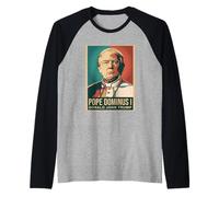 Pope of Freedom The Great American Leader Republican Raglan Baseball Tee