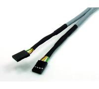POPESQ® 1 pcs. x Cable Dupont Female - Female 70cm Long 4 way 0.25mm² Stranded Super Flexible Motor Sensor CNC 3D Printer for Power chain #A2575