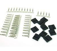 POPESQ® 10 pcs. x Socket with Crimpcontacts 2.54mm 5 way DUP254#A2235