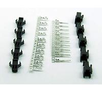 POPESQ® 5 pcs. x KIT Socket with Plug with Crimpcontacts 2.54mm 2 way MT254#A2292