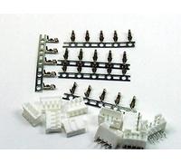 POPESQ® 5 pcs. x Socket with Plug with Crimpcontacts 2mm 4 way Right angle KB20#A2128