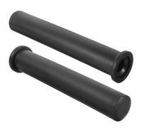 POPETPOP 1 Pair Barbell Adapter Sleeves with Black Pp Material, Compact Design and Easy to Store Dumbbell Bar Handle Grips for Gym Strength Training Equipment