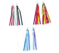 POPETPOP 1 Pair Creative Bike Handlebar Streamers Tassels Ribbons for Scooters Bicycles Carrier Accessories Fun Decoration for Rides