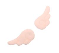 POPETPOP 1 Pair Pink Angel Wing Hairpin Adornment Made of Cloth, Stylish and Delicate Hair Clips for Female Friends, for Party Decorative Hair Accessories