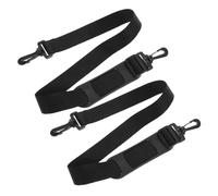 POPETPOP 1 Pair Replacement Shoulder Strap Universal Adjustable Widened Bag Strap With Hooks For Laptop Violin Viola Cello Musical Instrument Case