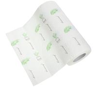 POPETPOP 1 Roll Kitchen Paper Paper Towel Printed Design Water-Locking Convenient for Kitchen Use Random Style