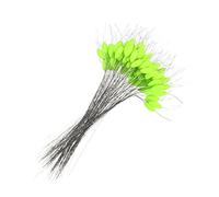 POPETPOP 1 Set Fishing Float Fixed Pompano Slider Reel Coarse Lure Boxes Tool Sticks Gripper Rattles Bracket Hooks Bank Para Floaters Walleye Floats Float Glow Fishing Pole Plastic Green