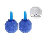 POPETPOP 10 Pcs Oxygenated Airstones for Aquarium Fish Tank Bubble Diffuser High Temperature Sintering Mini Bubbles for Fish Breathing