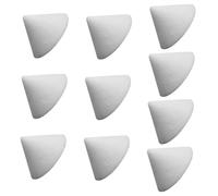 POPETPOP 10 Pcs Pottery Firing Support Ceramic Firing Tools Clay Nails Aluminium Oxide White Practical Wide Application for Oven Structure