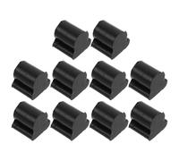 POPETPOP 10 Pcs Rubber Valve Buffering Stop Pads for French Horn and Tuba, 4mm Smooth Operation Replacement Components, Easy Installation Musical Instrument Accessories