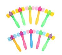 POPETPOP 10 Pcs Squeaky Hammer for Safe Plastic for Hand-eye Coordination and Fun Pounding Playtime Educational
