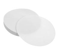 POPETPOP 100 Pack 7-inch Qualitative Filter Paper Discs, Medium Flow Rate, Laboratory Grade (white)