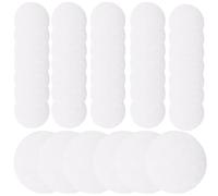 POPETPOP 100 Pack 7cm Qualitative Filter Paper Discs, Medium Flow Rate, Laboratory Grade (white)