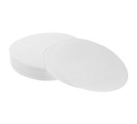 POPETPOP 100 Pack 9cm Qualitative Filter Paper Discs, Medium Flow Rate, Laboratory Grade (white)
