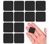 POPETPOP 100 Pcs Anti Tarnish Strips for Silver Gold Jewellery - 1x1 Inch Non-Abrasive Black Protection Paper Tabs - Tarnish Inhibitor Squares for Earrings, Ring Box, Coin Collection & Storage Bag